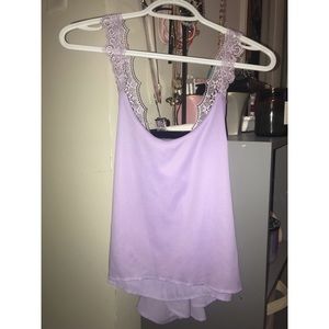 Purple tank top